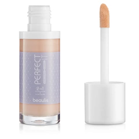 Beaulis Perfect It 2 در 1 کرم پودر و کانسیلر 132 Pale Almond