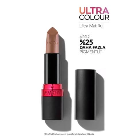 Avon Ultra Mat Ruj 7 Coffee Date
