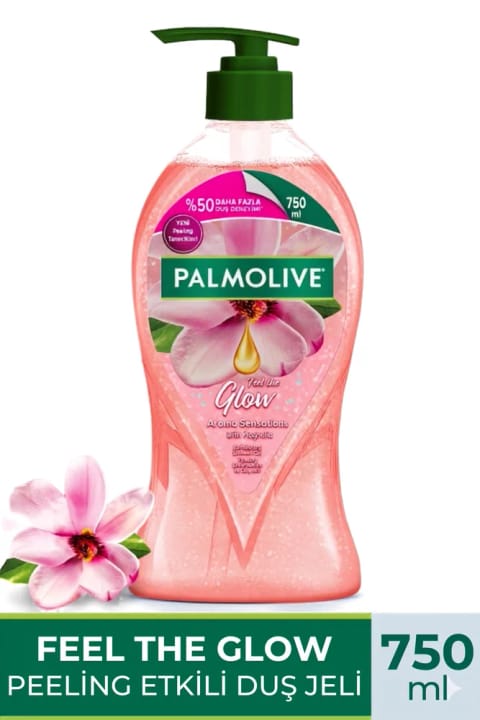Palmolive Aroma Sensation Feel Glow ژل دوش و شامپو بدن ۷۵۰ میلیلیتر