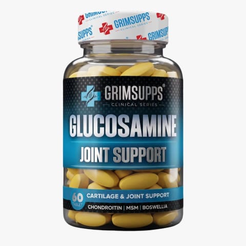 قرص Glucosamine Joint Support گریم‌ساپس با Chondroitin، MSM، Boswellia و Turmeric — ۶۰ عدد