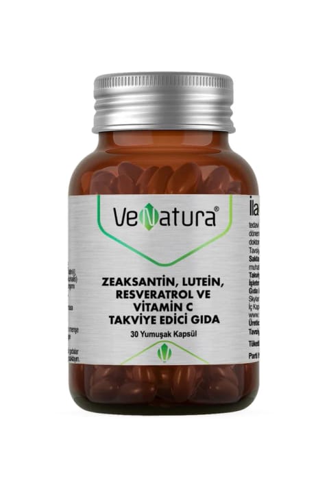 Zeaksantin، Lutein، Resveratrol و Vitamin C