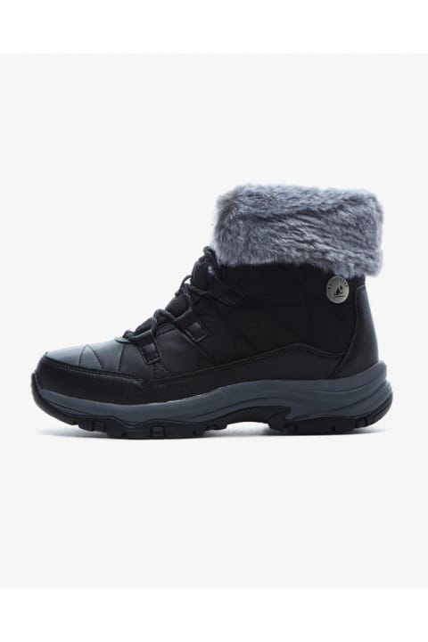 SKECHERS TREGO - WINTER FEELINGS زنانه چکمه برفی مشکی 167431 BLK