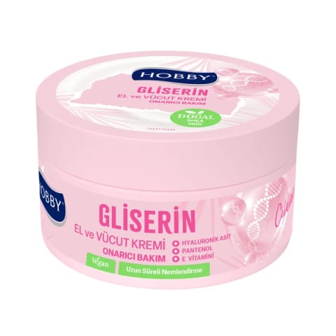 Hobby کرم دست و بدن با گلیسیرین و مرطوبکننده intense ۲۵۰ میلیلیتر