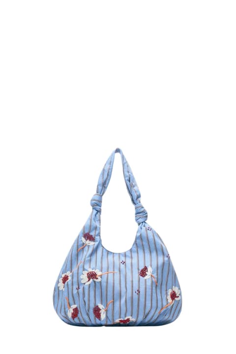 Pull&Bear کیف دستی راهراه گلدار