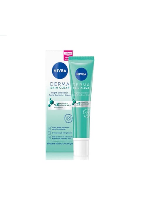 NIVEA Derma Skin Clear شب پاککننده
