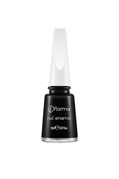 Flormar Enamel 313 مشکی مینیمالیسم 11 میلی‌لیتر