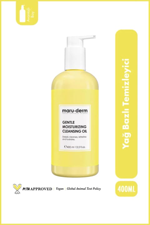 Maru.Derm پاککننده روغنی ۴۰۰ میلیلیتر - روغن پاکسازی صورت و بدن
