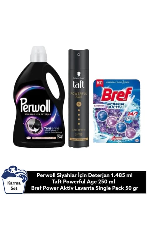 Perwoll مایع لباسشویی مشکی ۲.۹۷ لیتری Bref Lavanda تکی Taft Powerful...