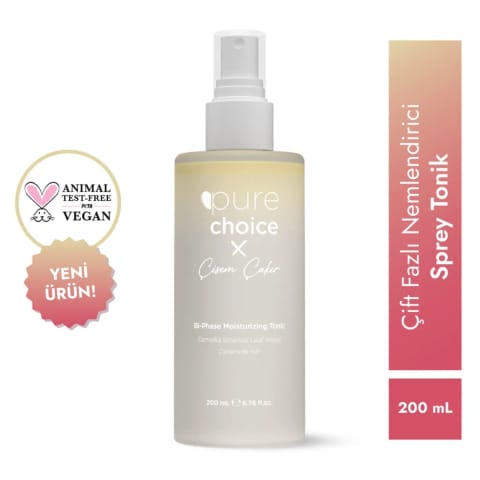 Pure Choice اسپری تونیک دو فاز مرطوبکننده ۲۰۰ میلیلیتر