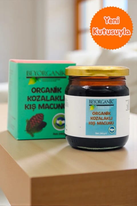 BEYORGANİK ارگانیک خمیر کاج ۲۴۰ گرم (دارای آنالیز سموم)