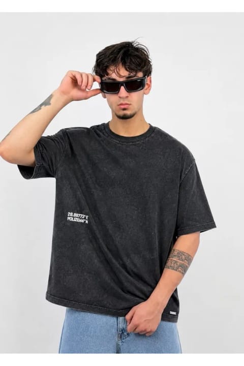 zaee Urban Flex Washed Premium Oversize تیشرت