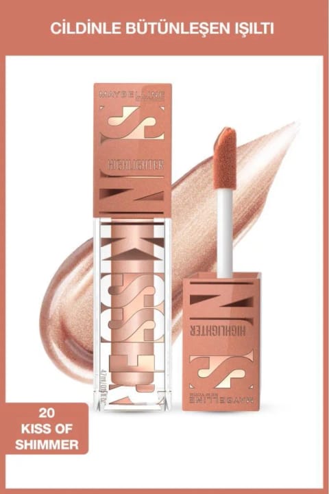 Maybelline New York Sunkisser هایلایتر مایع - 20 Kiss of Shimmer