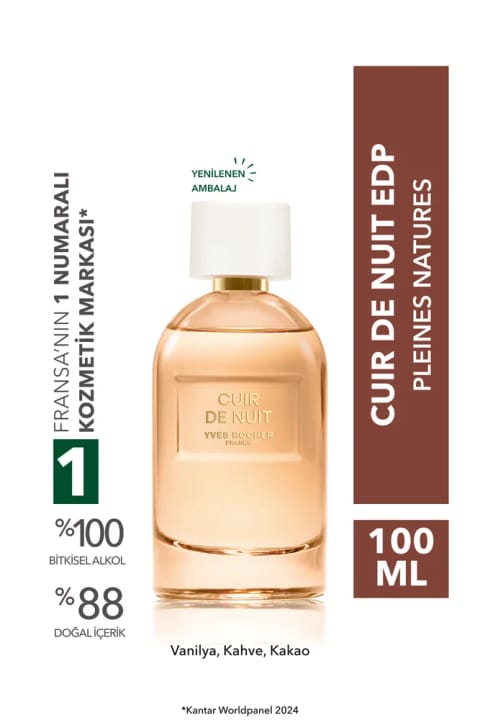Yves Rocher Cuir de Nuit EDP پلین نچرز 100ml