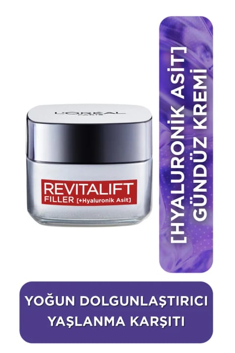 L'Oreal Paris Revitalift Filler کرم حجم‌دهنده با Hyaluronic Acid