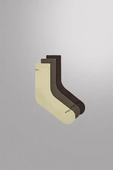 3-PACK OF BASIC TRAINING SOCKS