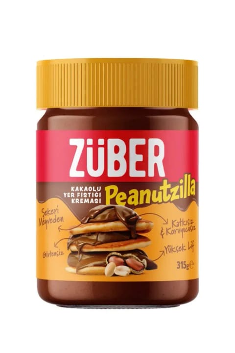 Züber Peanutzilla کرم کاکائویی بادام زمینی 315 گرم