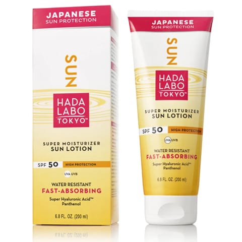 Hada Labo Tokyo لوسیون ضدآفتاب 50SPF حجم 200 میلیلیتر