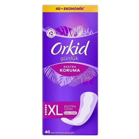 Orkid پد روزانه ۴۰ عددی اکسترا لانگ