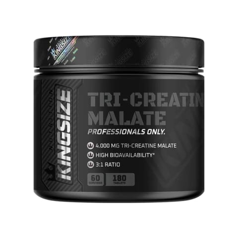 Tri-Creatine Malate Kingsize Nutrition 180 عدد قرص