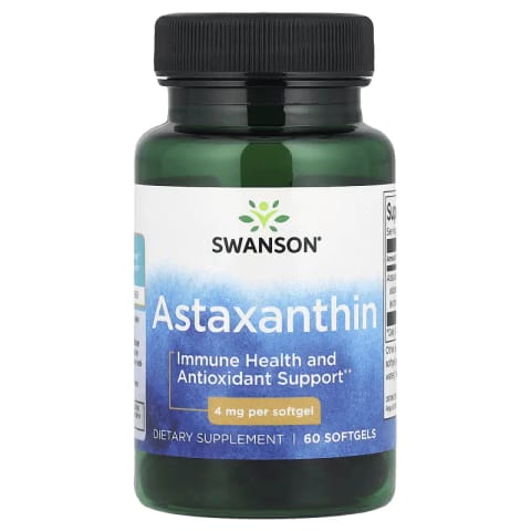 Swanson Astaxanthin 4 mg 60 Softgel