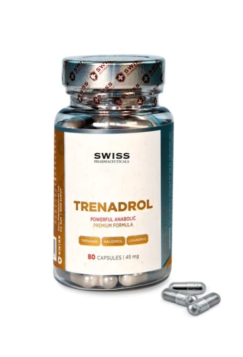 سوییس فارما Trenadrol-Halodrol-Trenavar-LGD ۸۰ کپسول