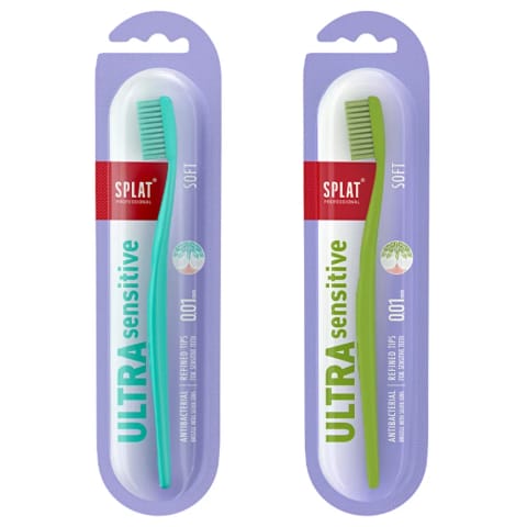 Splat Professional Ultra Sensitive Soft مسواک نرم (طرح‌های متنوع)