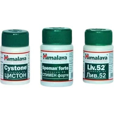 پکیج محافظتی Himalaya Liv52 + Cystone + Speman Forte