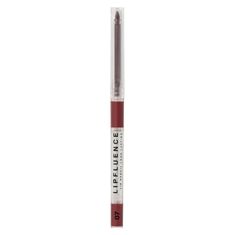 Influence Beauty مداد لب اتوماتیک Lipfluence 07 Dark Pink Nude - خط لب مات ماندگار