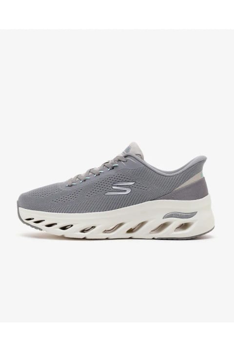 SKECHERS ARCH FIT GLIDE-STEP کفش اسپرت مردانه طوسی 232530 GRY