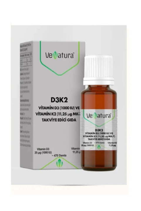 وناتورا D3K2 (11.25 میکروگرم) مکمل غذایی
