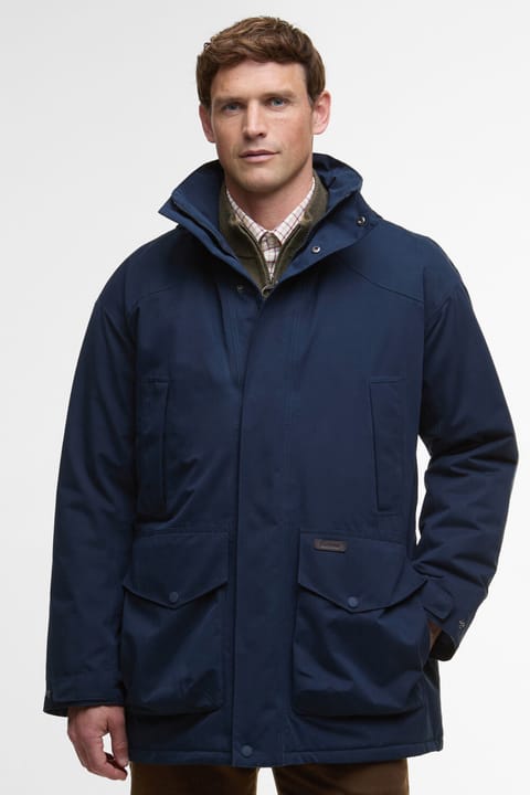 کاپشن ضدآب Barbour Farlam NY71 سرمهای
