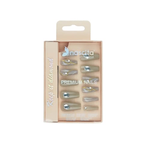 ناخن مصنوعی سری Premium Diamond Nascita NASNAIL0295
