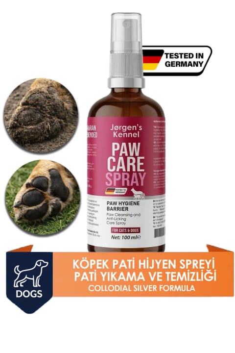 Jorgens Kennel اسپری بهداشتی و تمیزکننده پنجه سگ