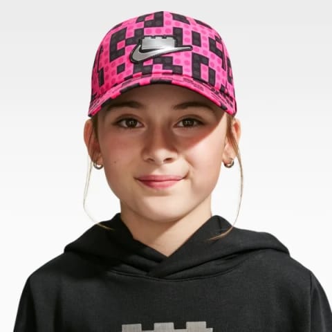 کلاه نقاب‌دار چاپی Nike x LEGO® Collection صورتی بچگانه