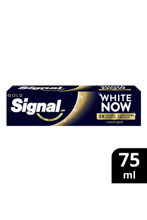 Signal White Now Gold خمیردندان 75 میلیلیتر