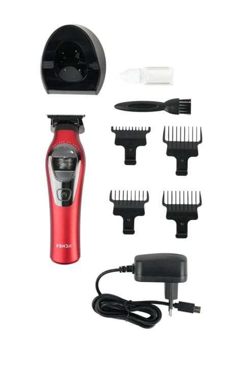 ماشین اصلاح ریش حرفه‌ای Fenda قرمز FNDSKLKS0004RED