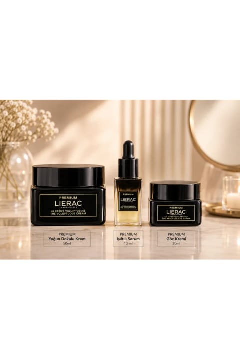 Lierac Premium کرم روشنکننده و درخشانکننده برای پوستهای مات و خسته