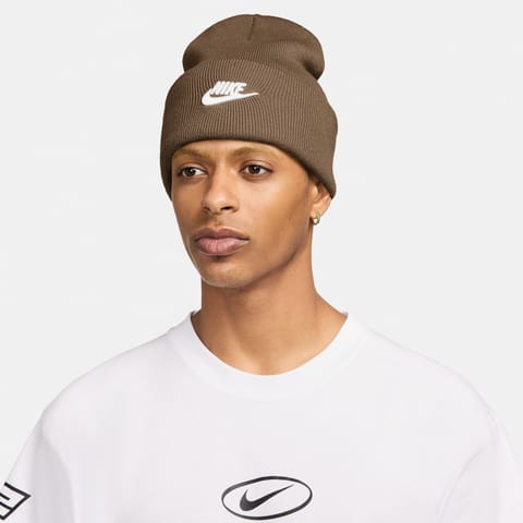 کلاه بافت Nike Peak یونیسکس قهوه‌ای