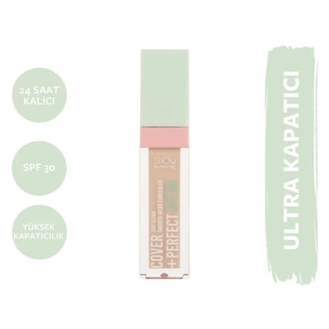 Show by Pastel Cover+Perfect Concealer SPF30 Ultra Kapatıcı 303 Baby Powder