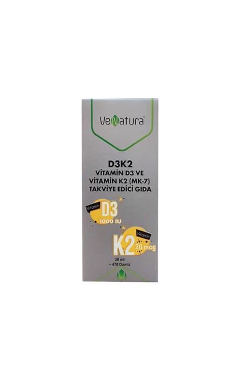 VeNatura D3K2 (20 mcg) مکمل غذایی 20 میلیلیتر