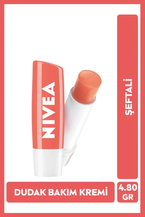 NIVEA بالم لب مرطوب و براق کننده هلو