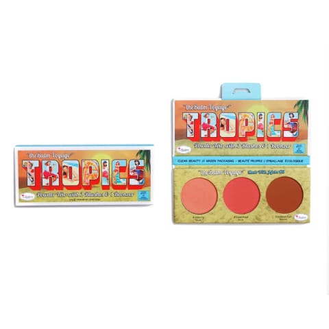 theBalm Voyage Tropics پالت بلش