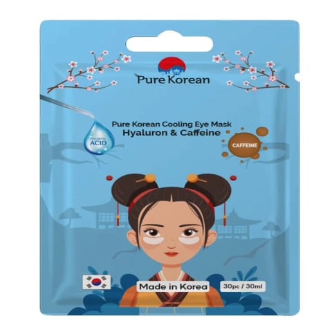 ماسک خنک‌کننده چشم Pure Korean 30ml (Hyaluron & Caffeine)