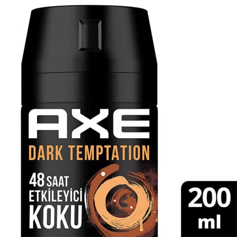 Axe Dark Temptation اسپری بدن و دئودورانت مردانه ۲۰۰ میلیلیتر