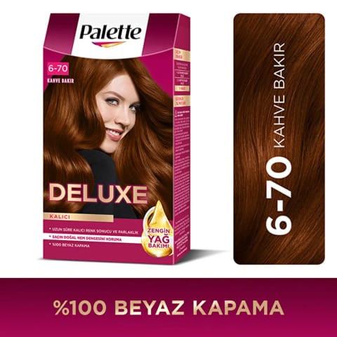 Palette Deluxe رنگ مو 6-70 قهوه‌ای مسی