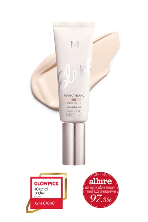 Missha کرم بی‌بی چندکاره روشن‌کننده و یکدست‌کننده تن M Perfect Blanc — 21 Vanilla