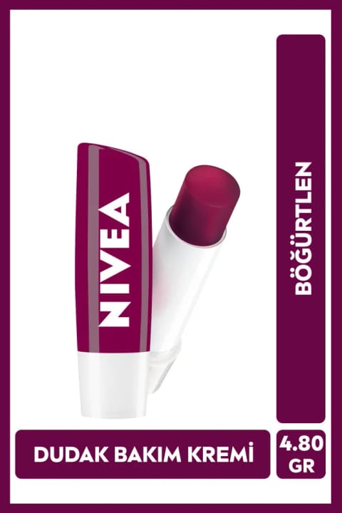 NIVEA مومیایی لب رنگی بلک‌بری ۴.۸ گرم