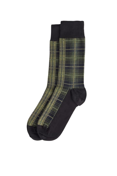 جوراب Barbour Blyth OL31 Olive Mix