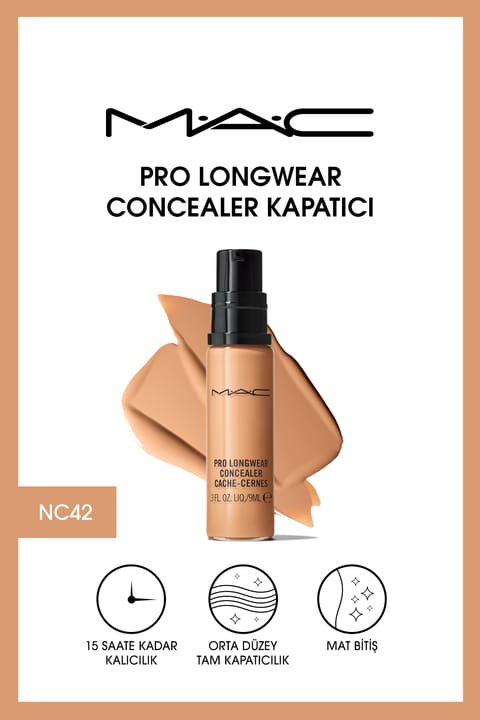 کانسیلر زیر چشم M.A.C با ماندگاری تا 15 ساعت و پوشش متوسط - Pro Long...