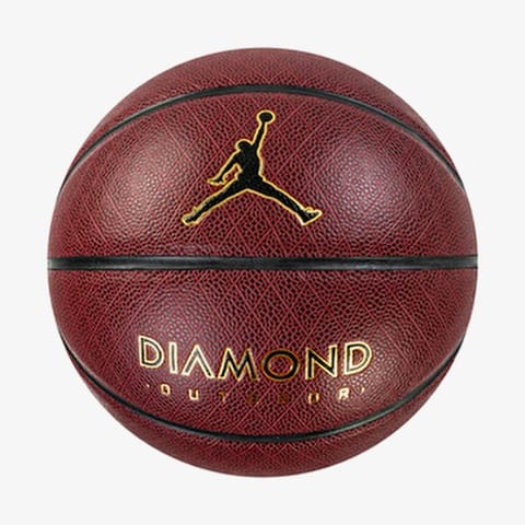 توپ بسکتبال فضای باز Jordan Diamond قهوه‌ای